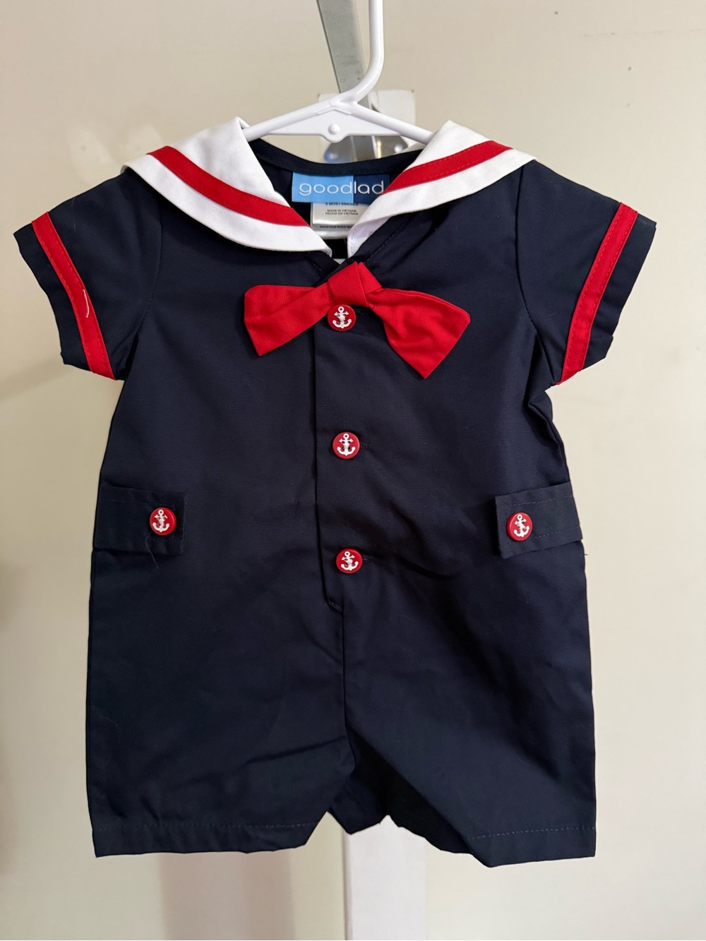 NWT Good Lad Sailor Romper
